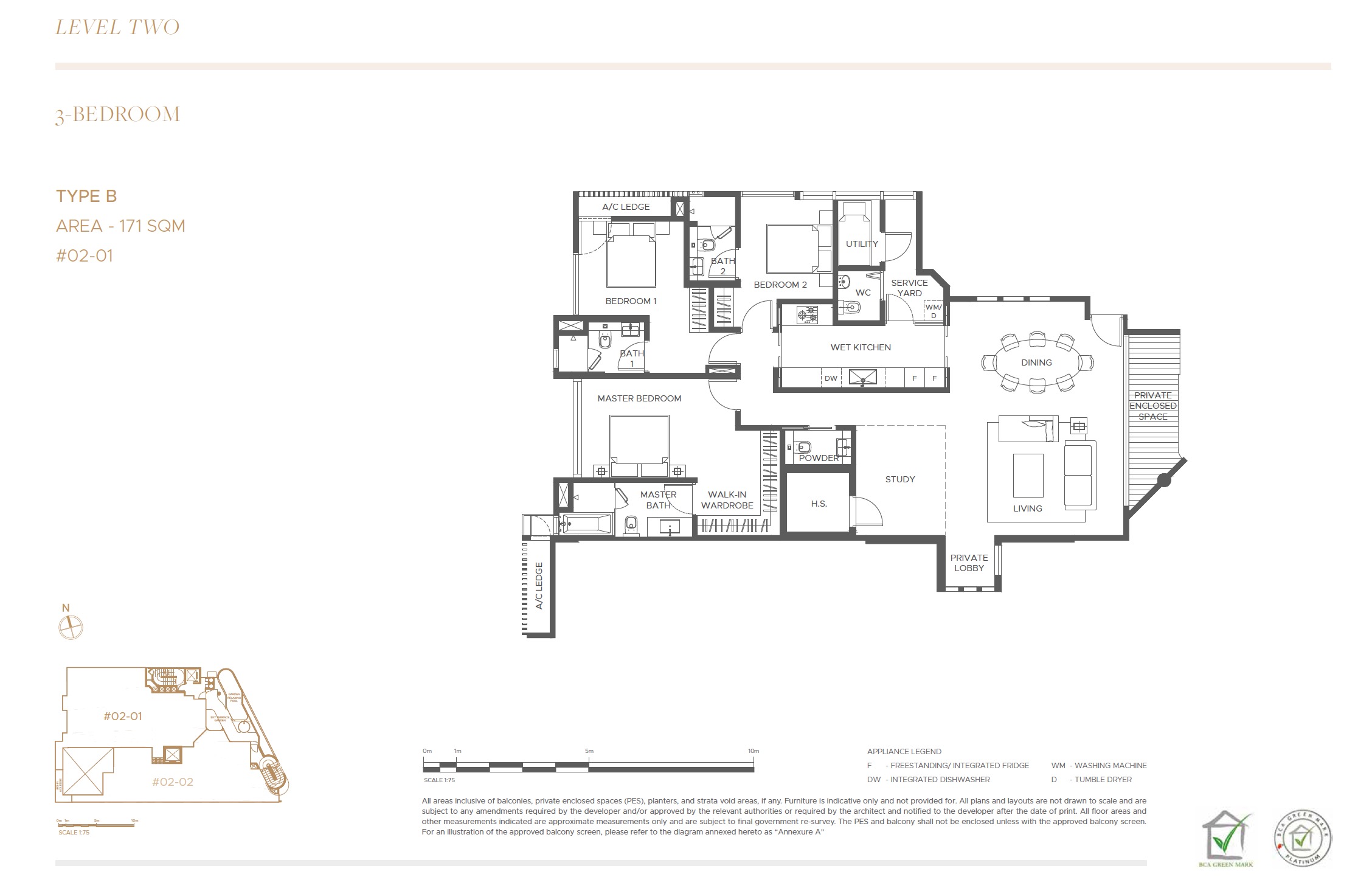 Giverny Residences -3BR Type B #02-01