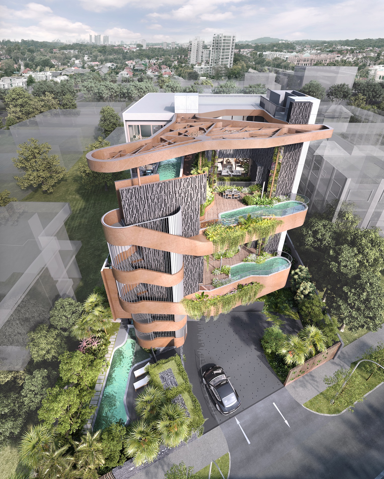 Giverny Residences - Aerial View