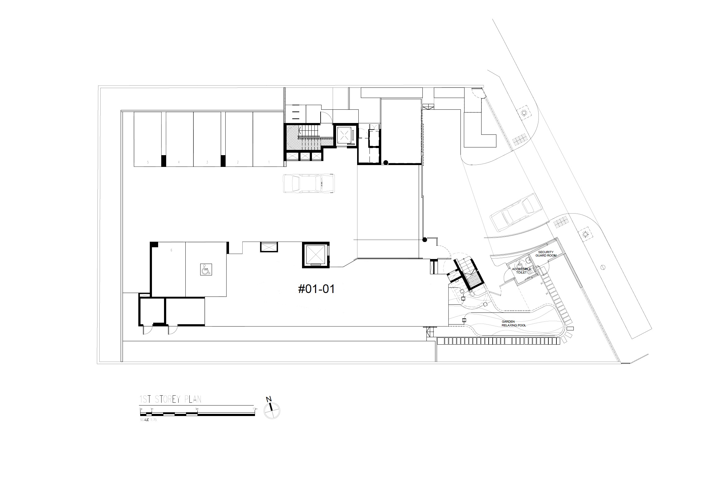 Giverny Residences - Site Plan Level 1