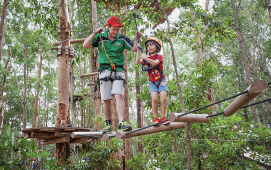 King's Park Genting (Commercial Park)eco-theme-park-zipline