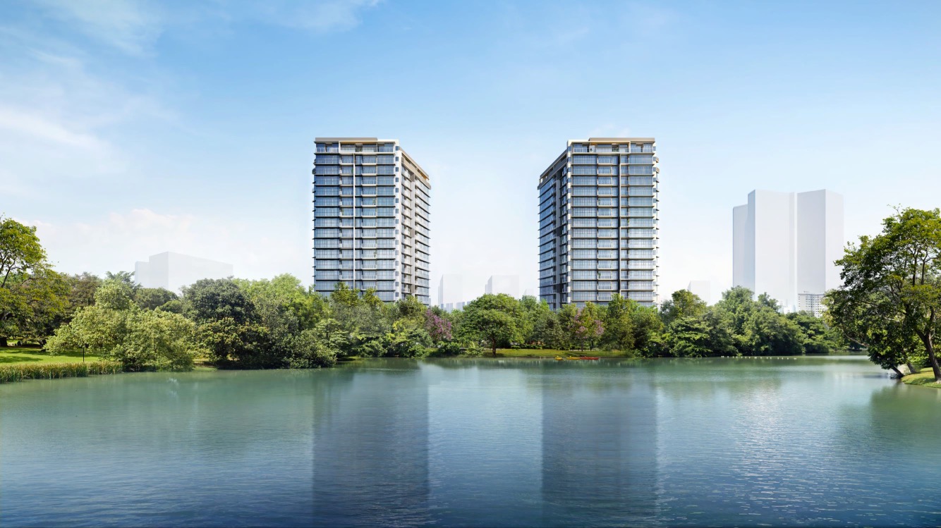 Lake Garden Residences- View From Lake