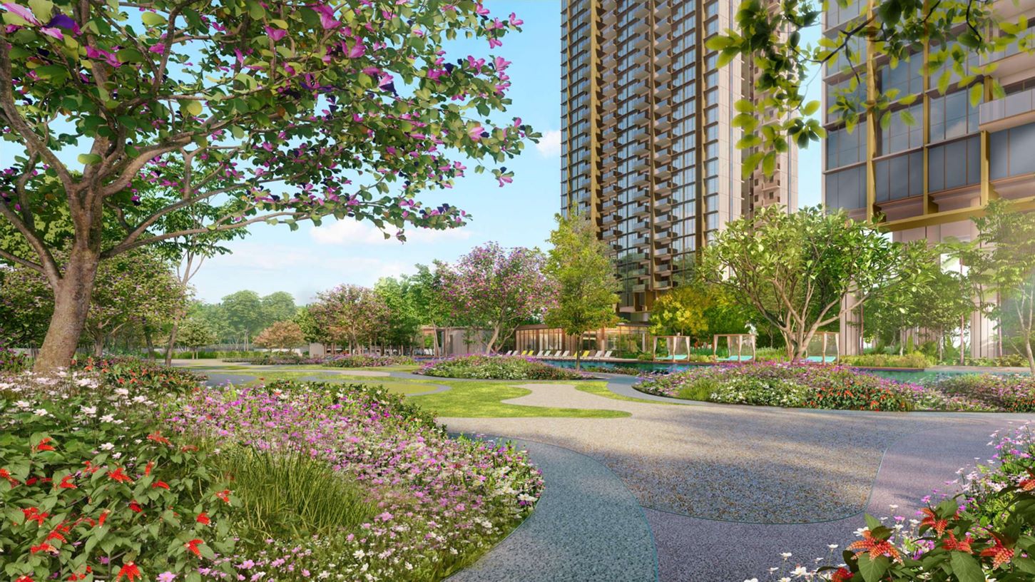 Pinetree Hill Residences (松岩轩)Pinetree Hill Landscape walk