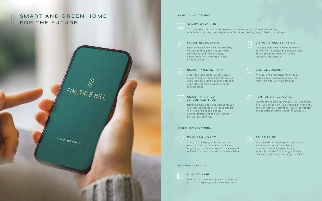 Pinetree Hill Residences (松岩轩)Pinetree Hill Smart Home Features