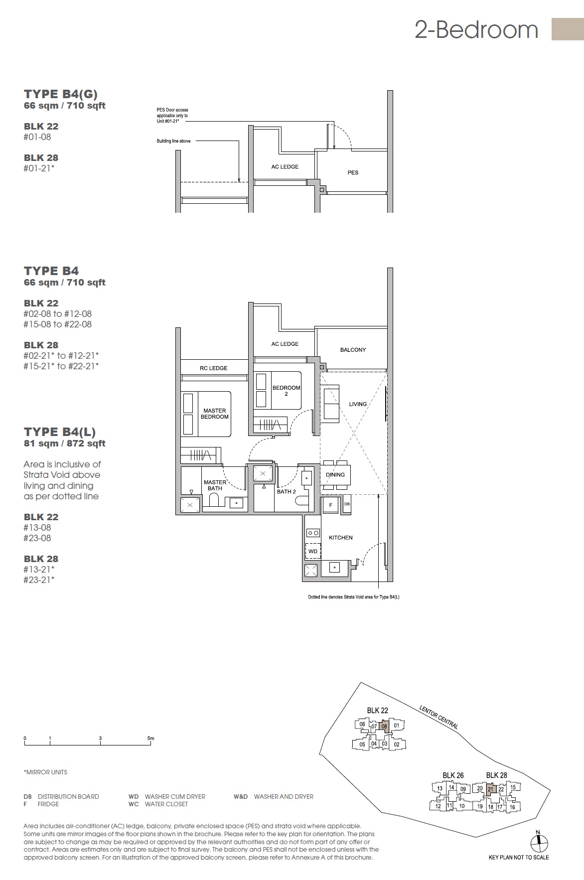 Hillock Green 2BR B4G Floor Plan