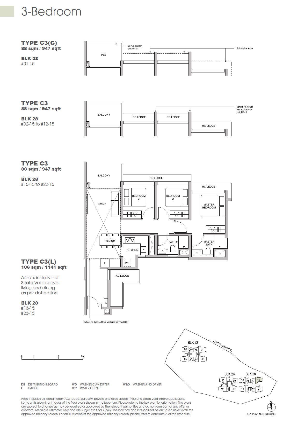 Hillock Green 3BR C3G Floor Plan