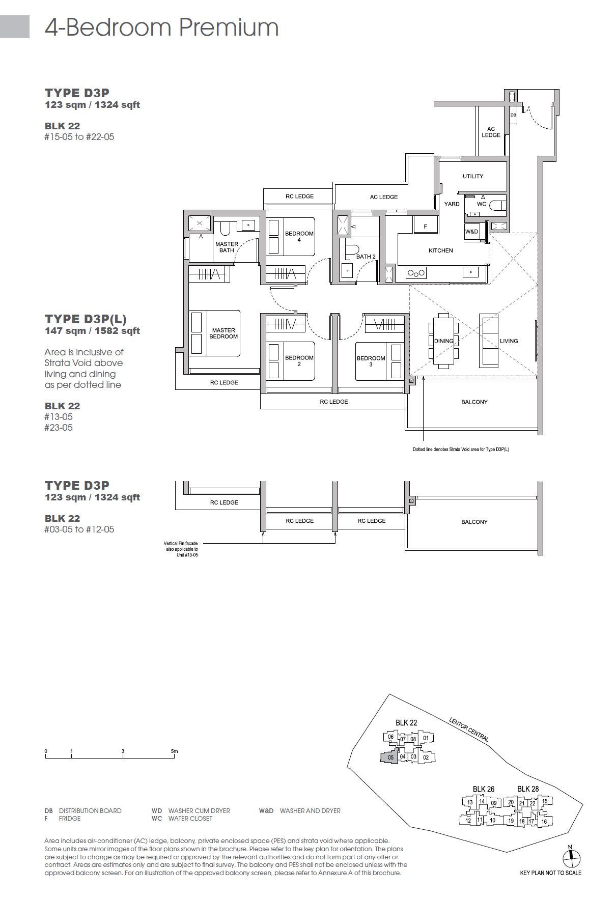 Hillock Green 4BR Premium D3P Floor Plan