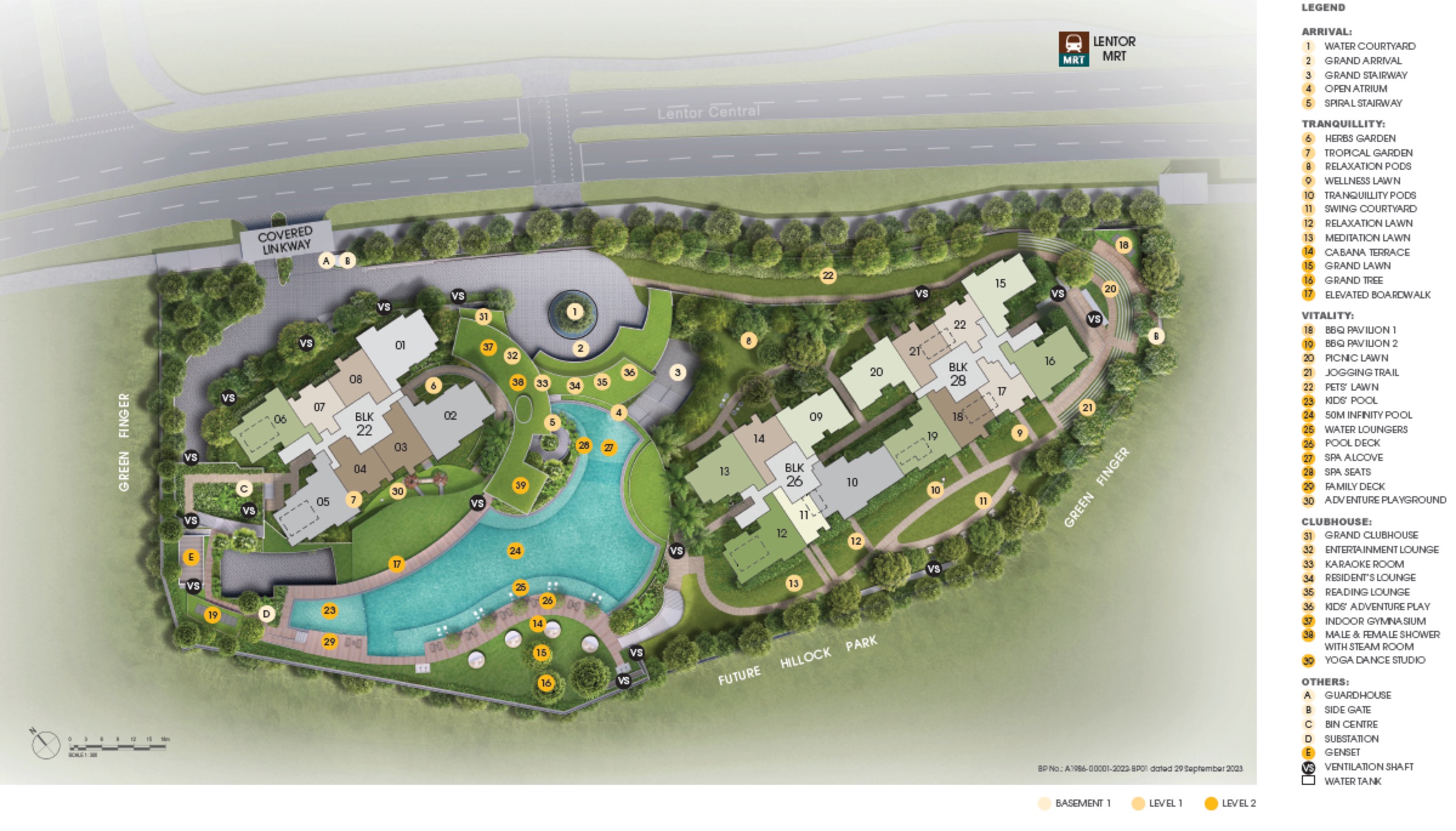 Hillock Green Site Plan