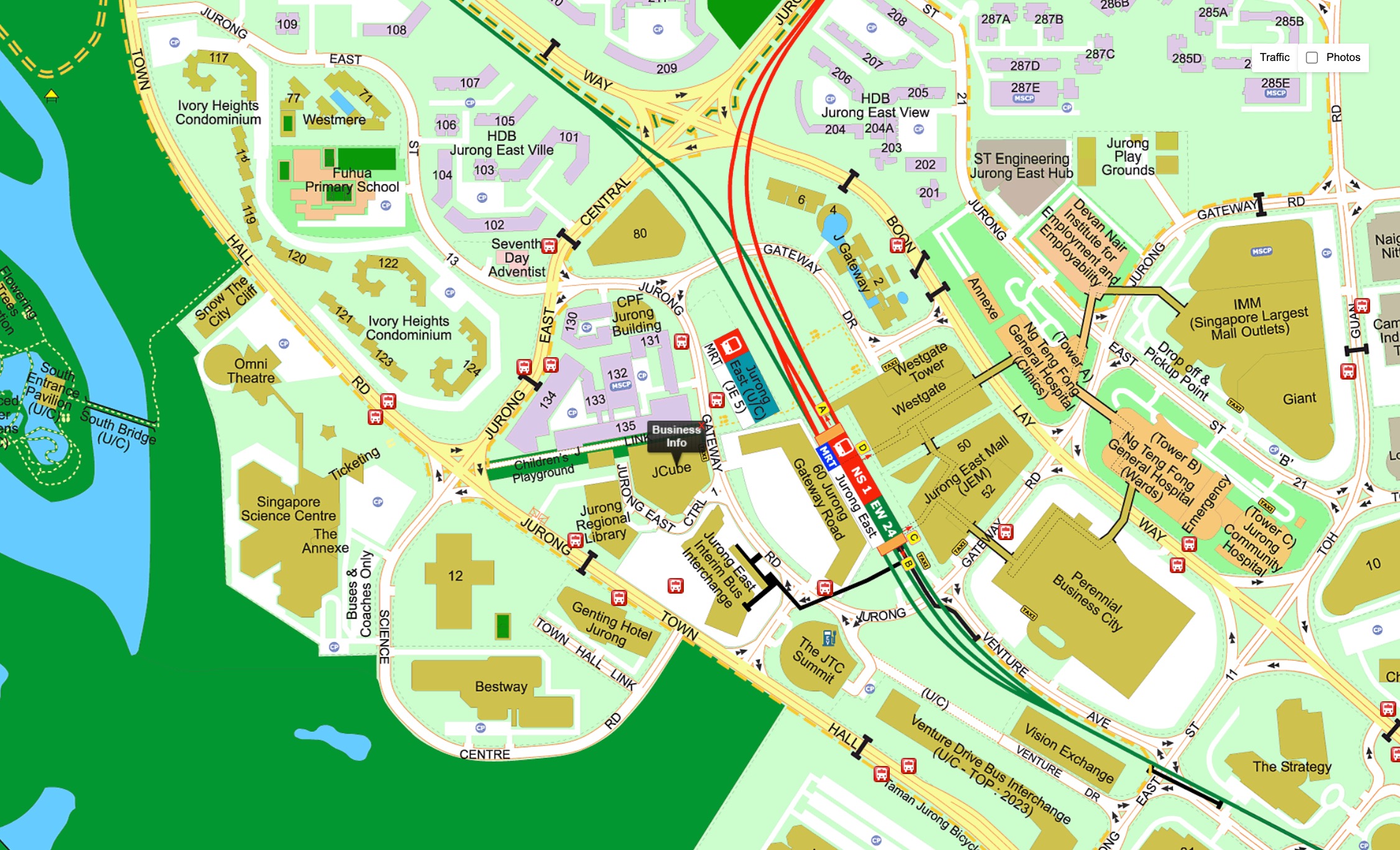 J'Den Residences Jurong Location Map