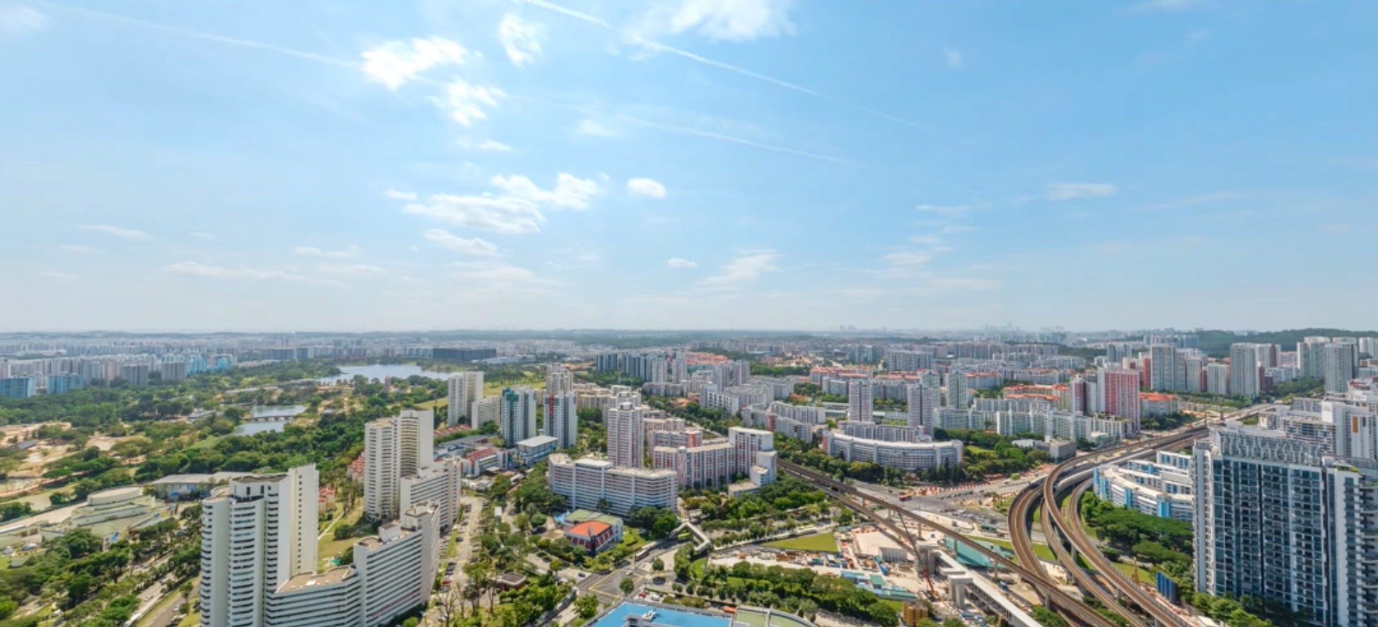 Jden Capitaland - North View from 40th Floor