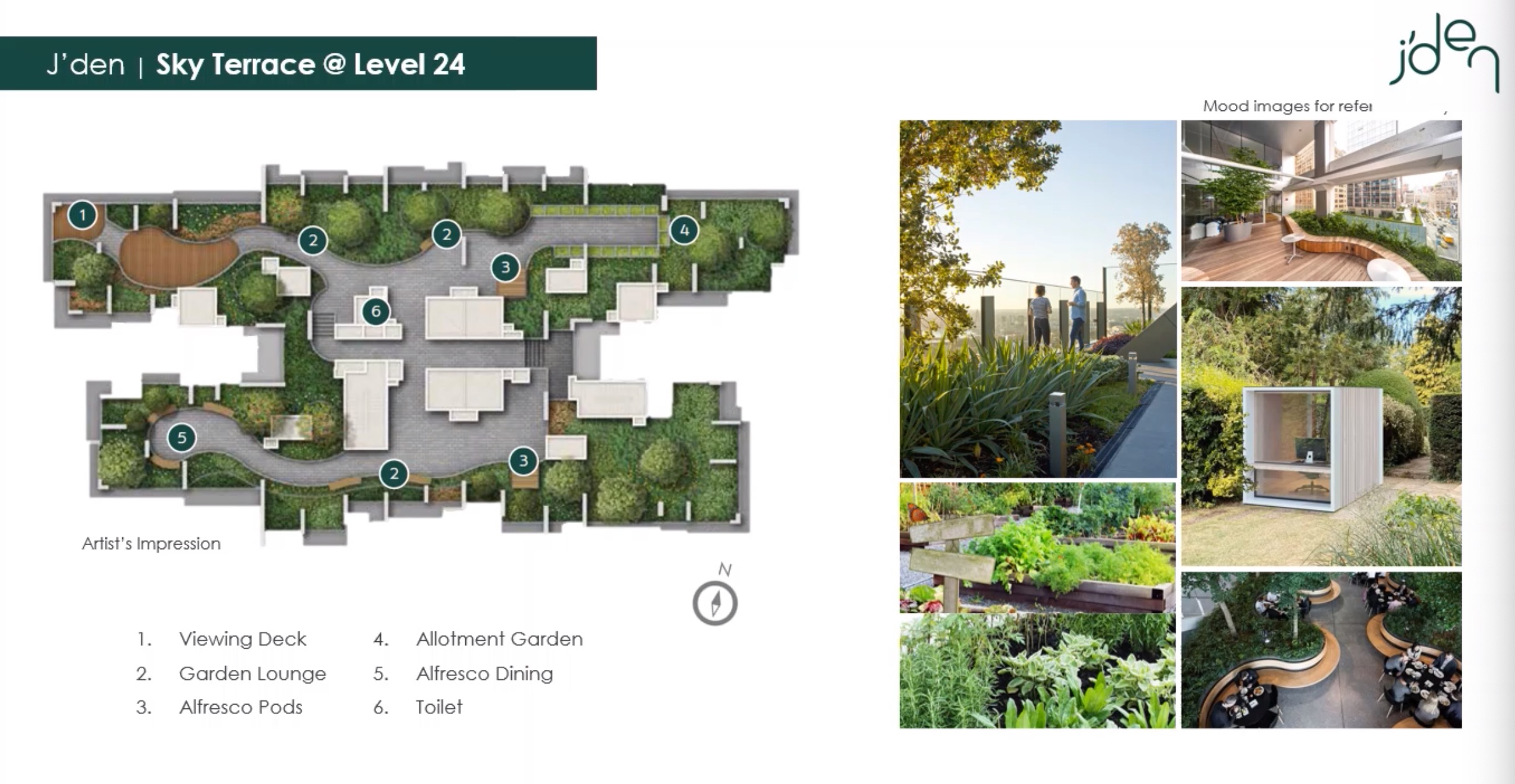 Jden Capitaland - Site Plan Level 24