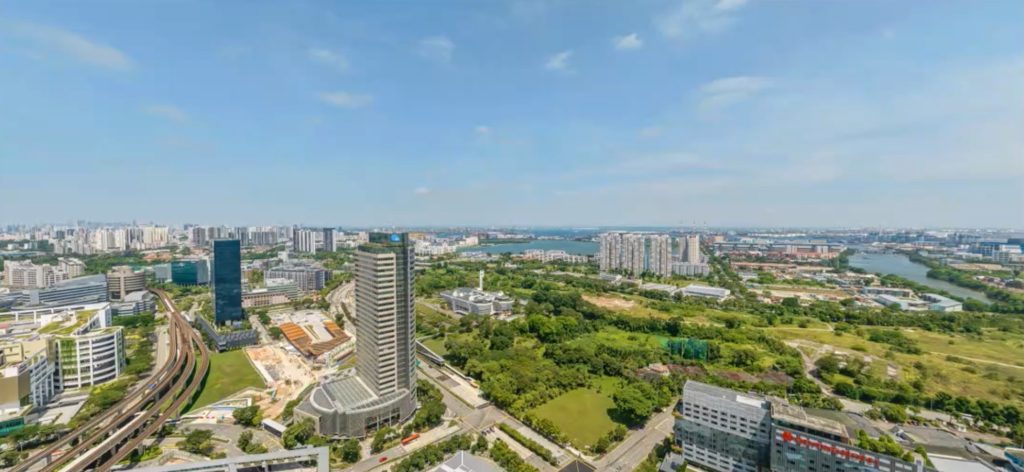 Jden Capitaland - South View from 40th Floor