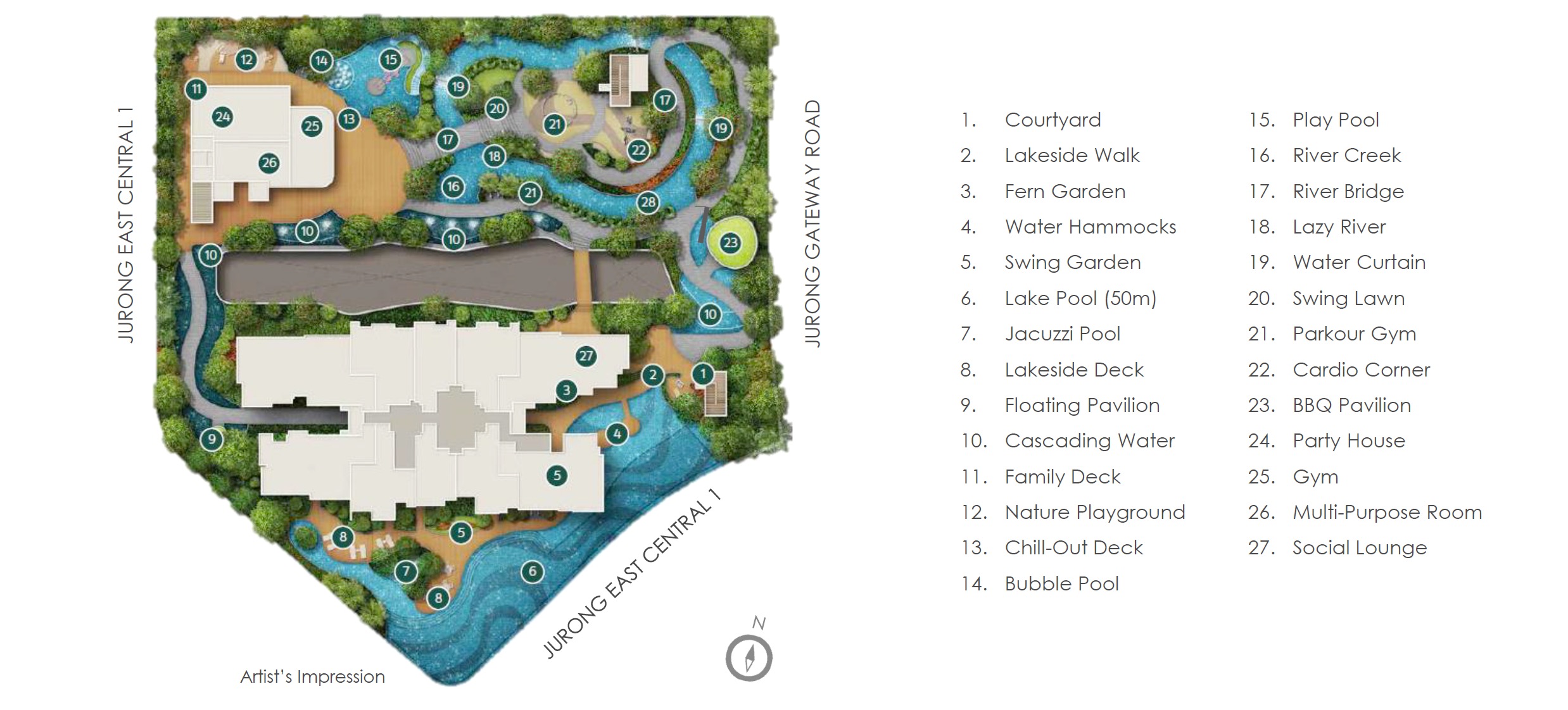 J'den Condo - Site Plan (Level 3)