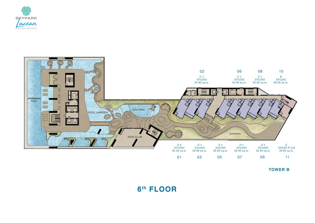 Site Plan - 6th Floor