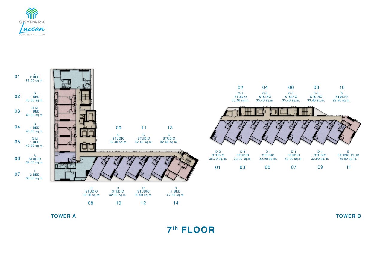 Site Plan - 7th Floor