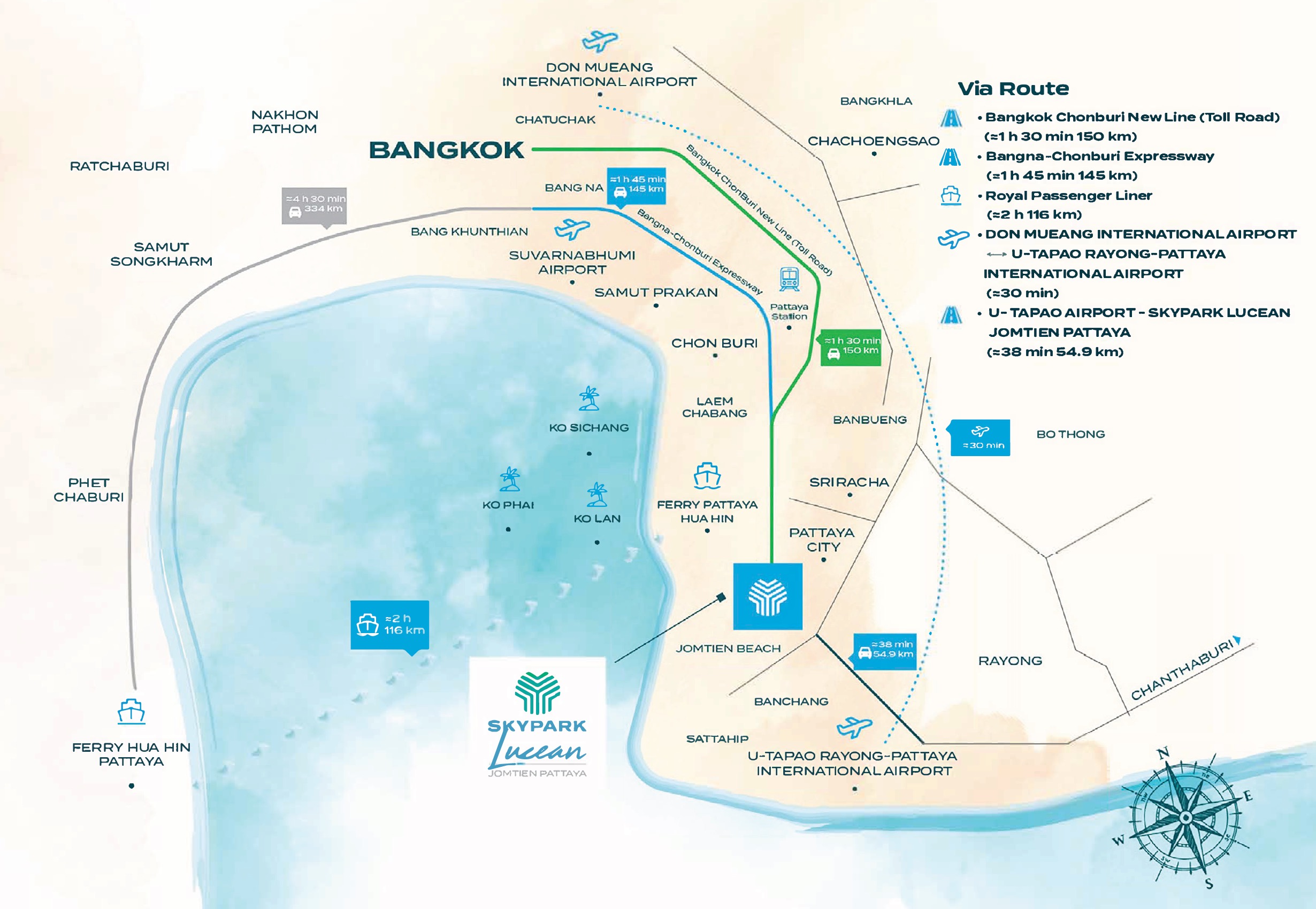 Skypark-Lucean-Map 2