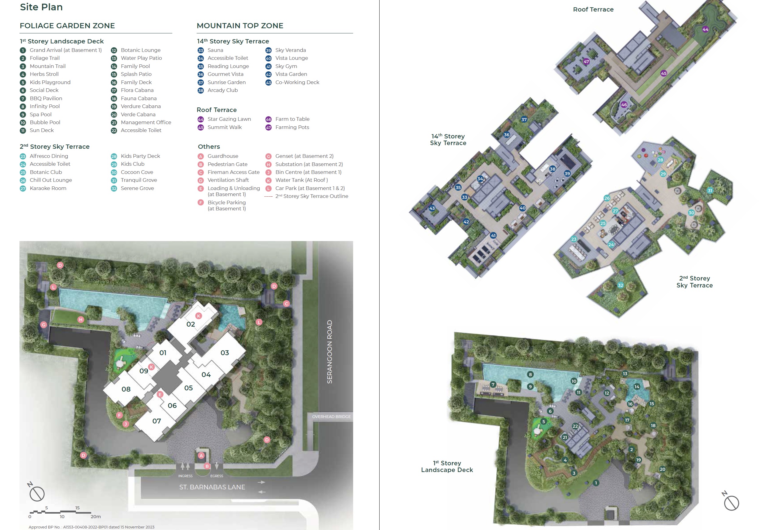 The Arcady Boon Keng - Site Plan All Floors