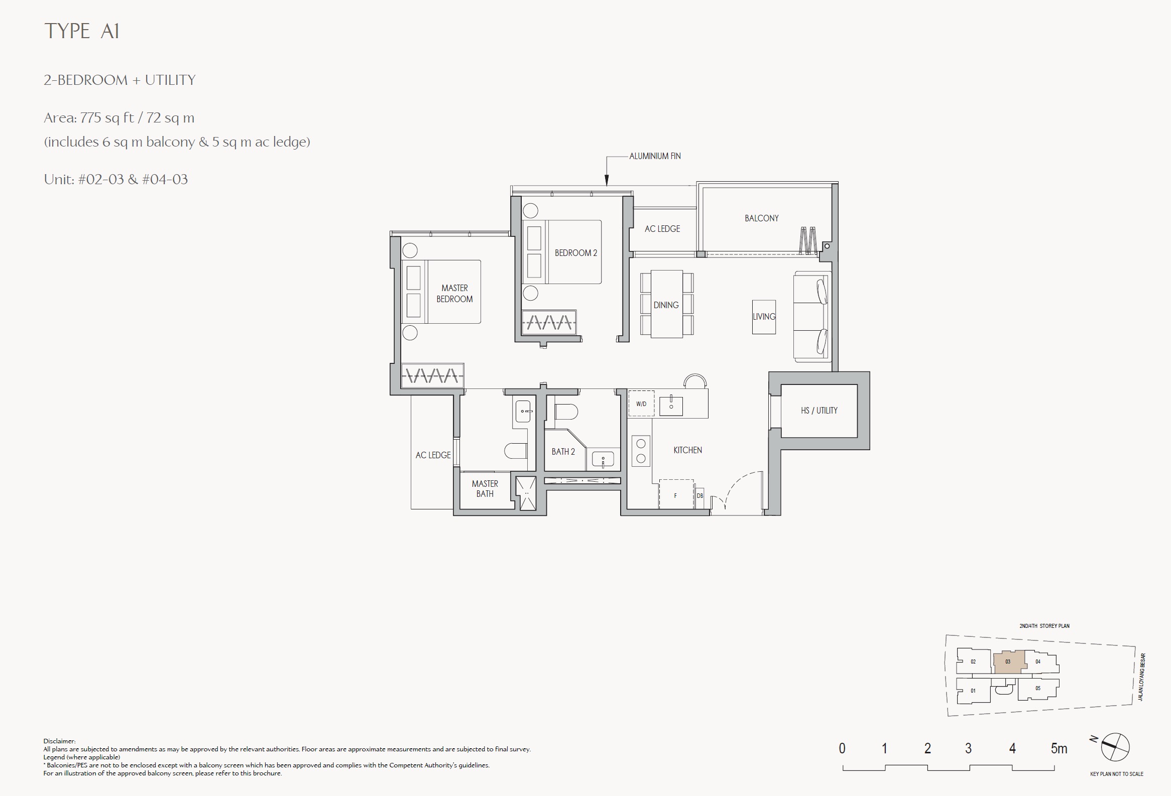 The Shorefront - 2BR+Utility A1