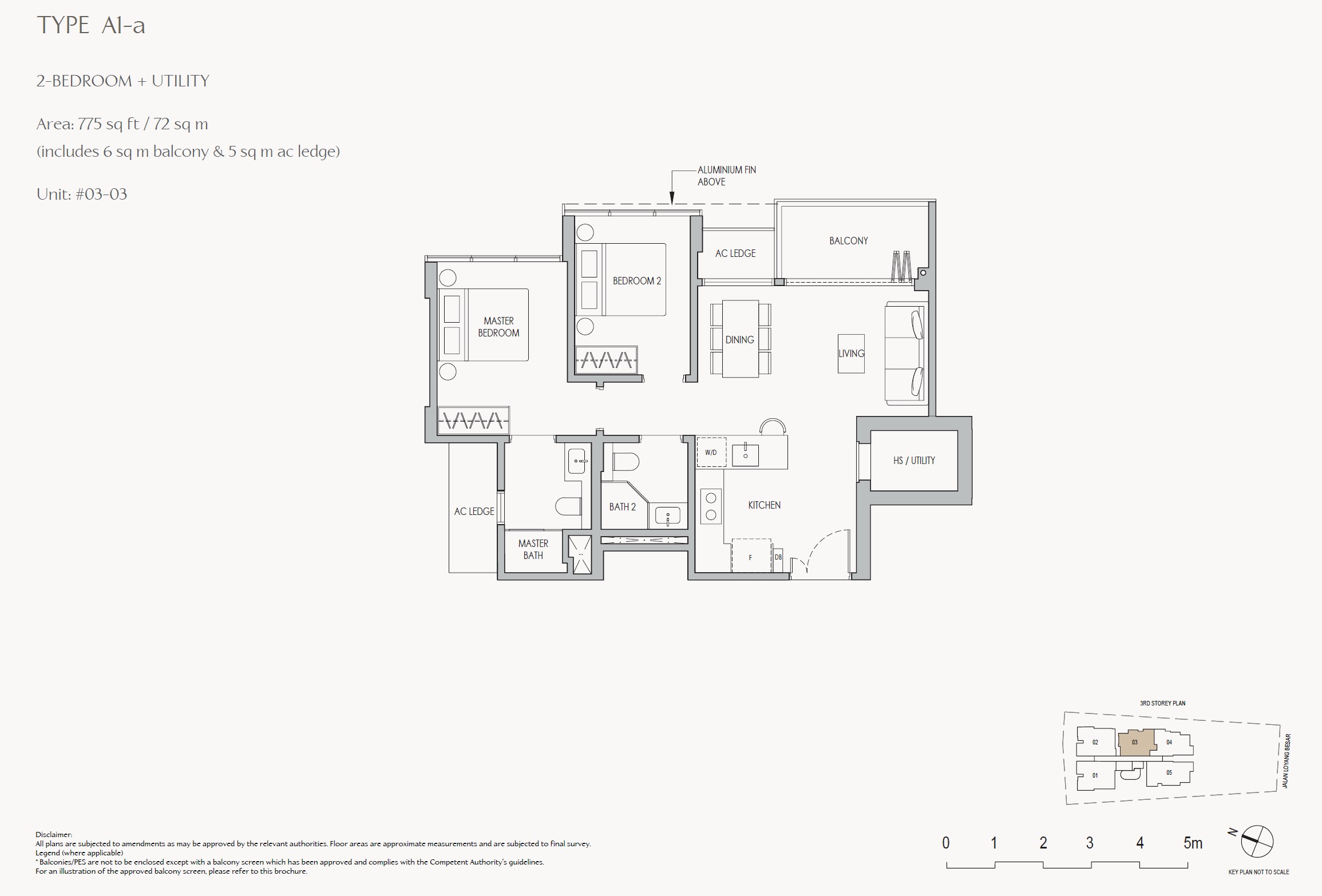 The Shorefront - 2BR+Utility A1a