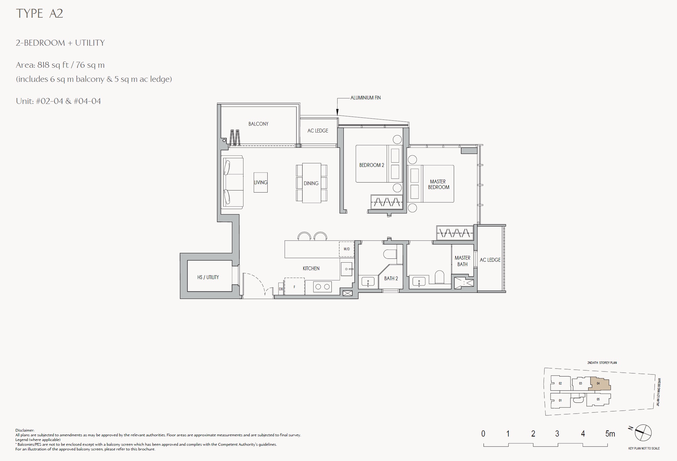 The Shorefront - 2BR+Utility A2