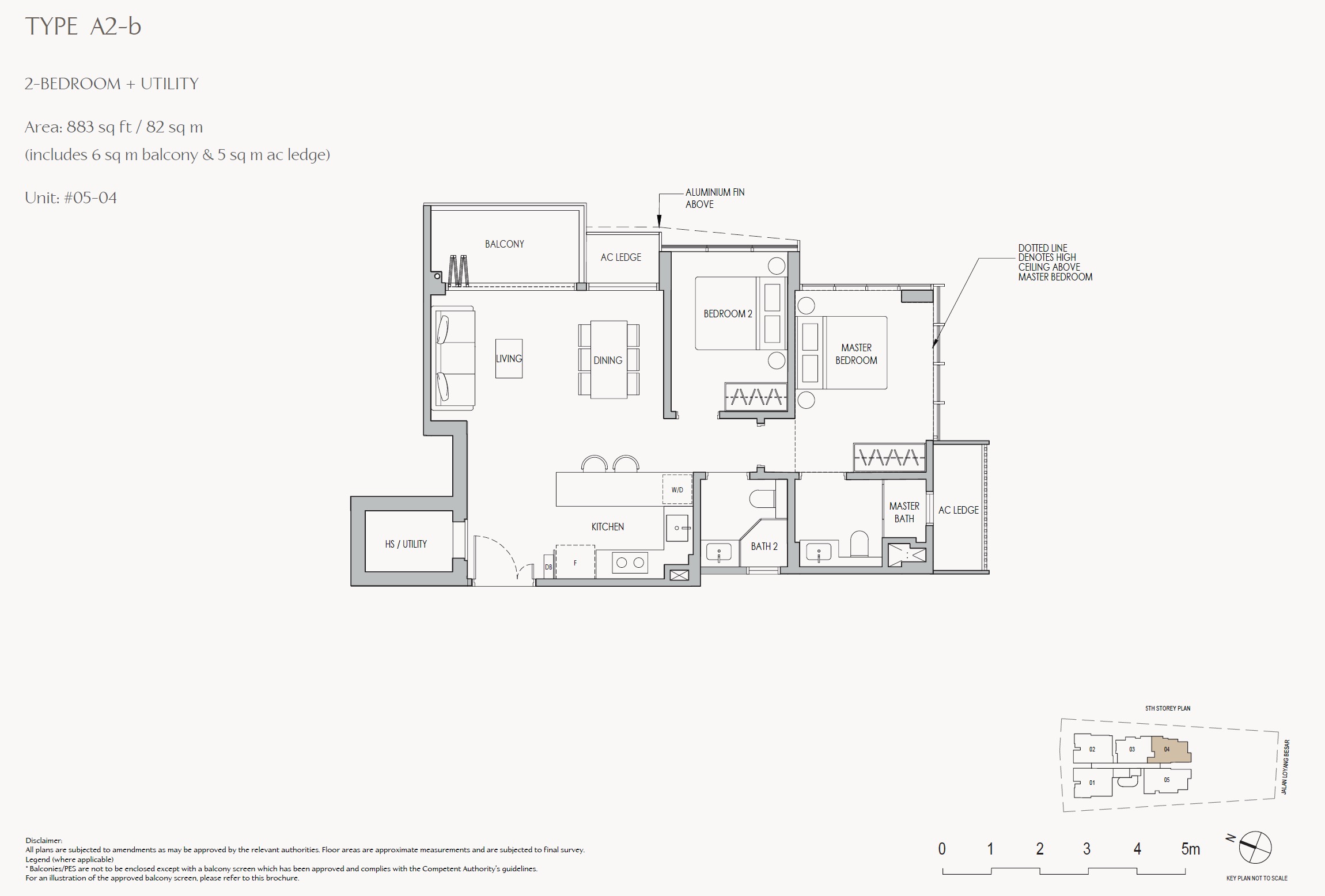 The Shorefront - 2BR+Utility A2b