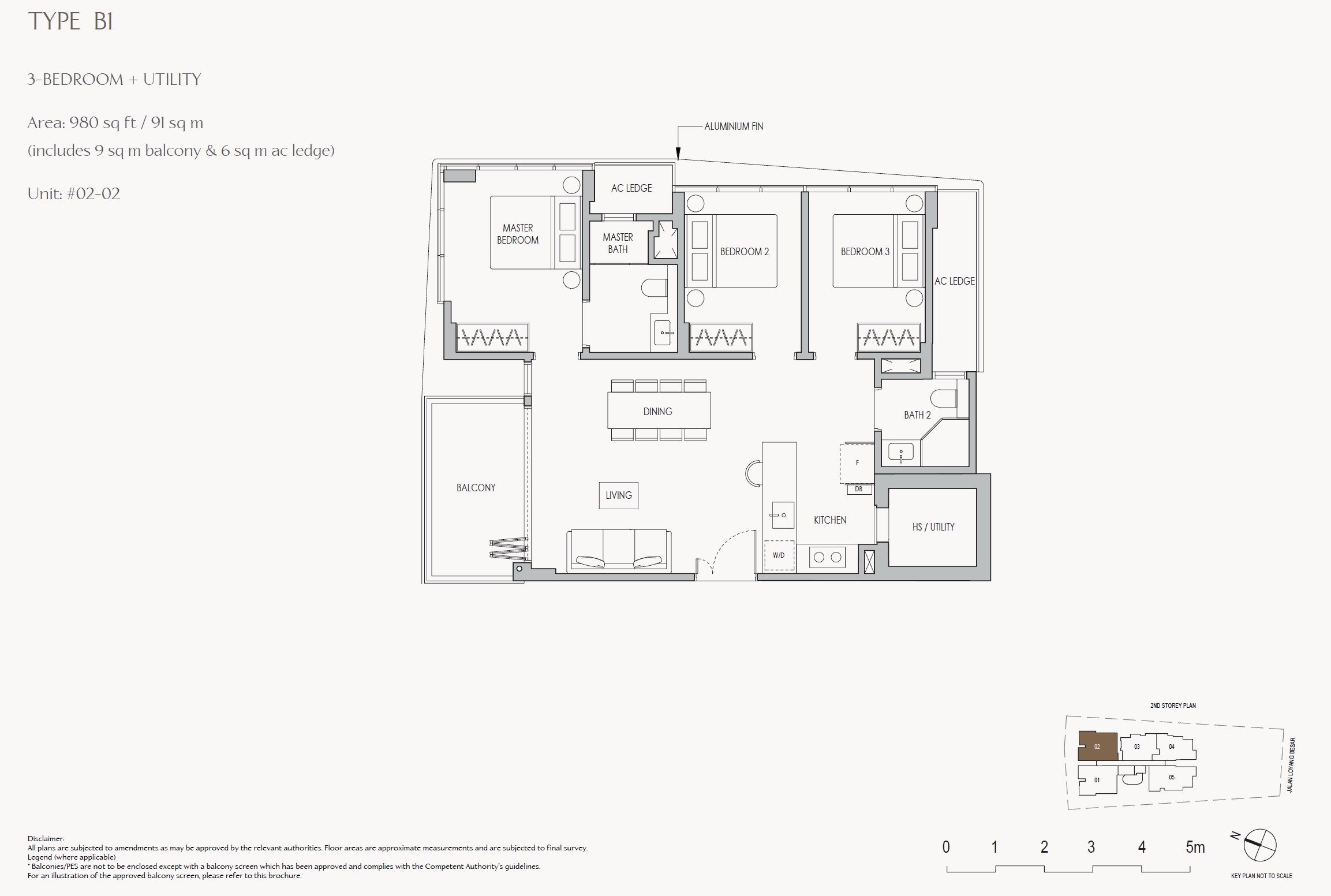 The Shorefront - 3BR+Utility B1