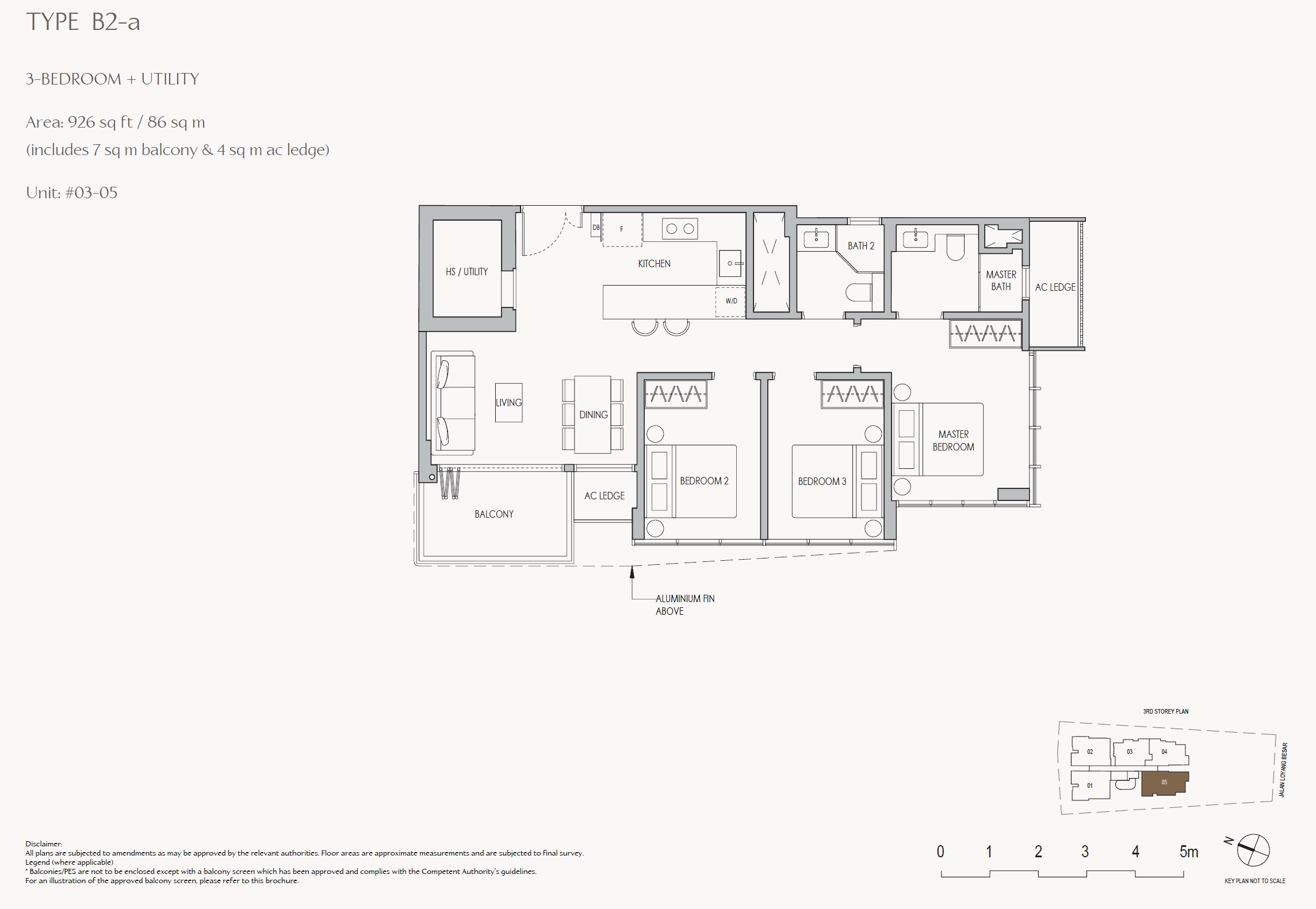 The Shorefront - 3BR+Utility B2a