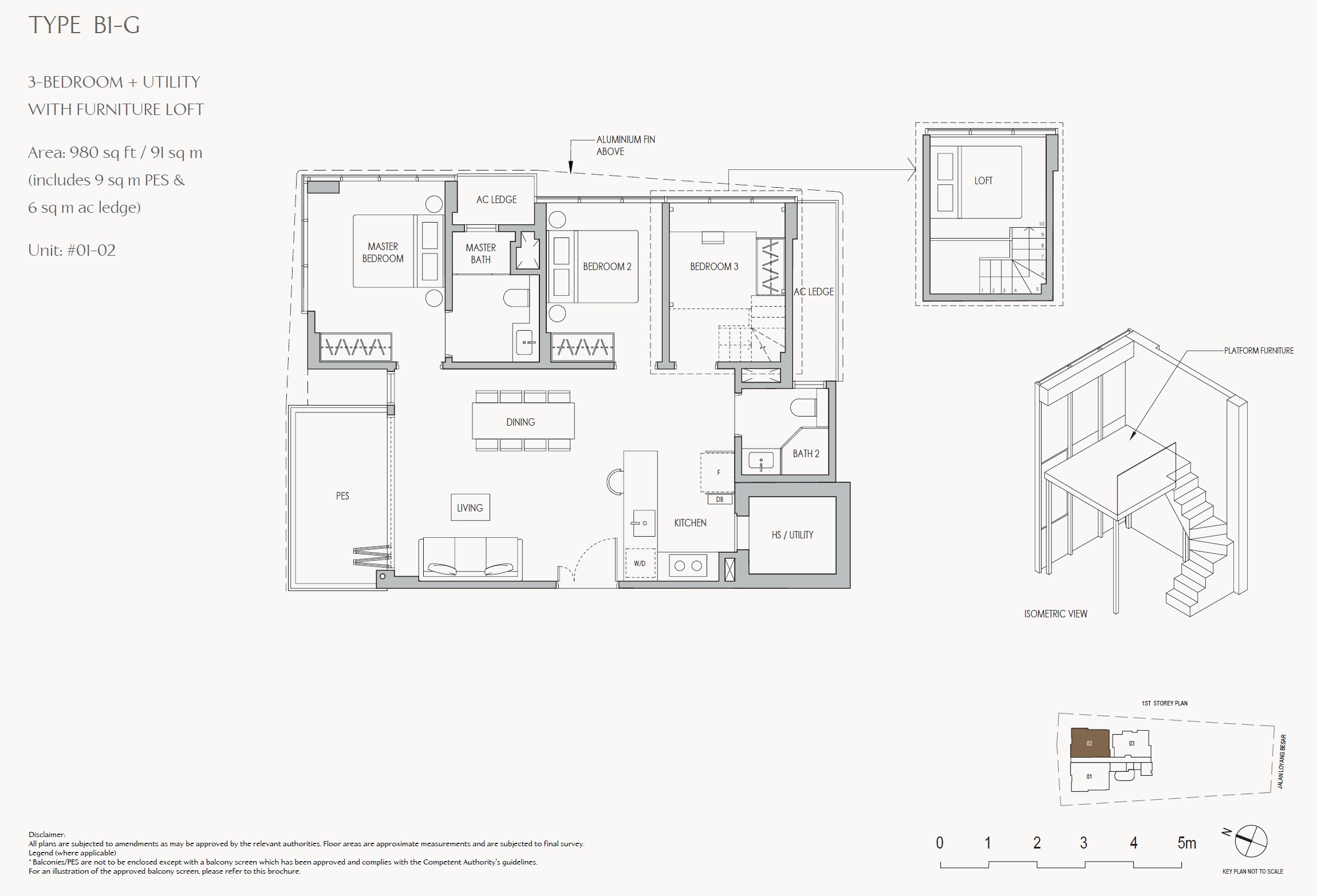 The Shorefront - 3BR+Utility with Loft B1-G