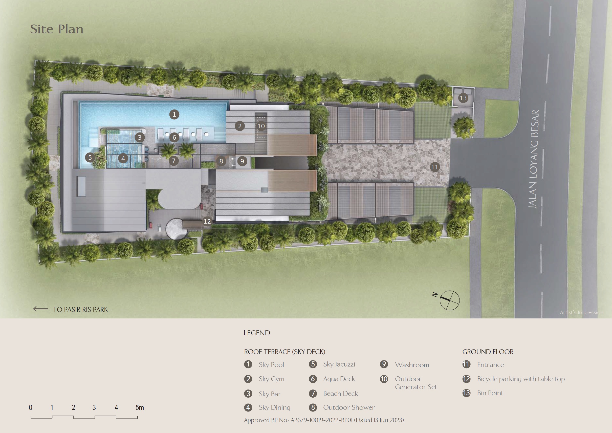 The Shorefront - Site Plan