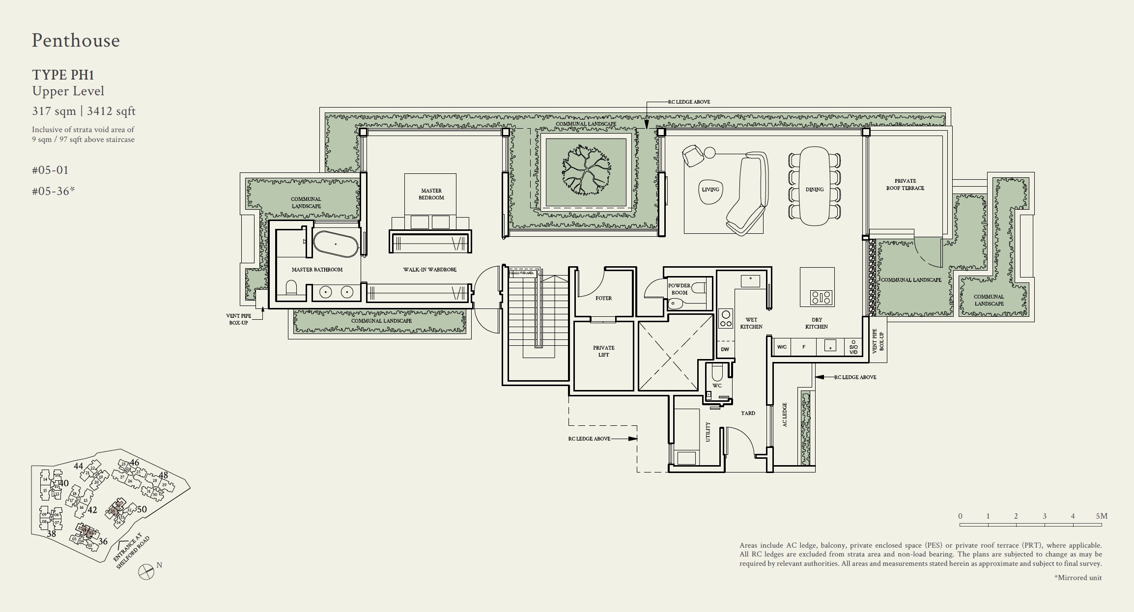 Watten House Penthouse PH1 (Upper)