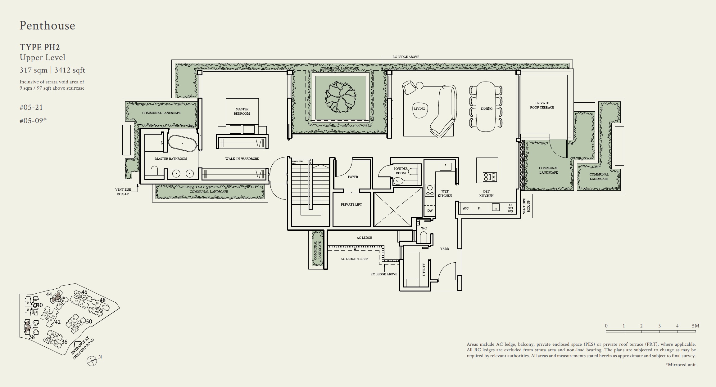 Watten House Penthouse PH2 (Upper)