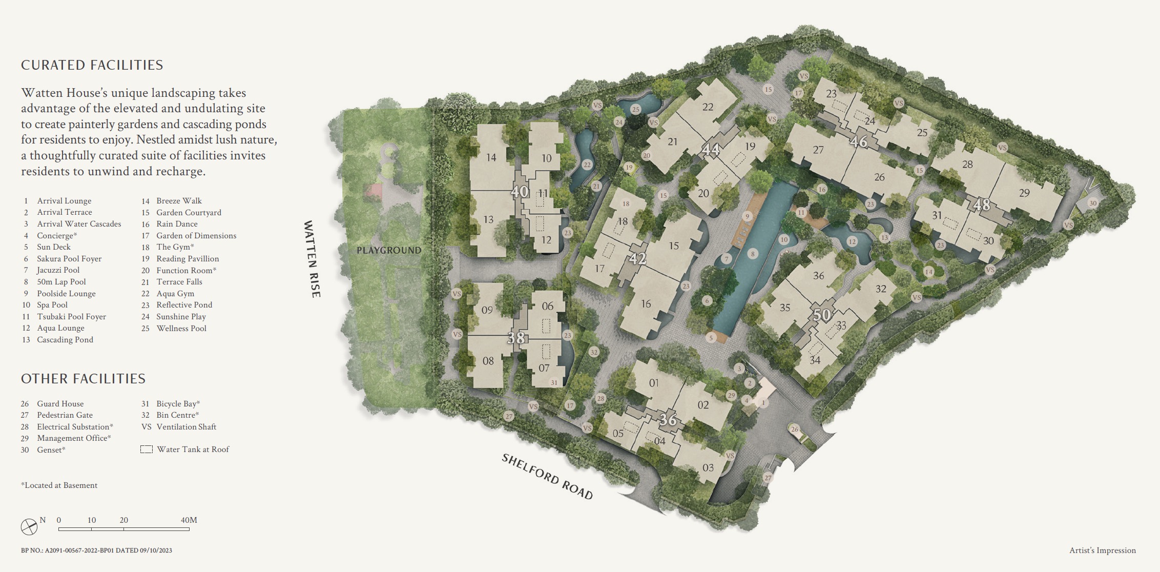 Watten House Site Plan