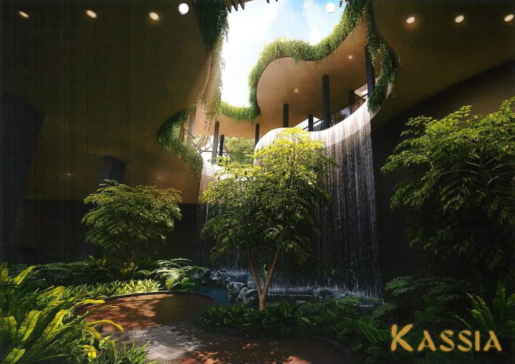 Kassia Tampines Manmade Waterfall