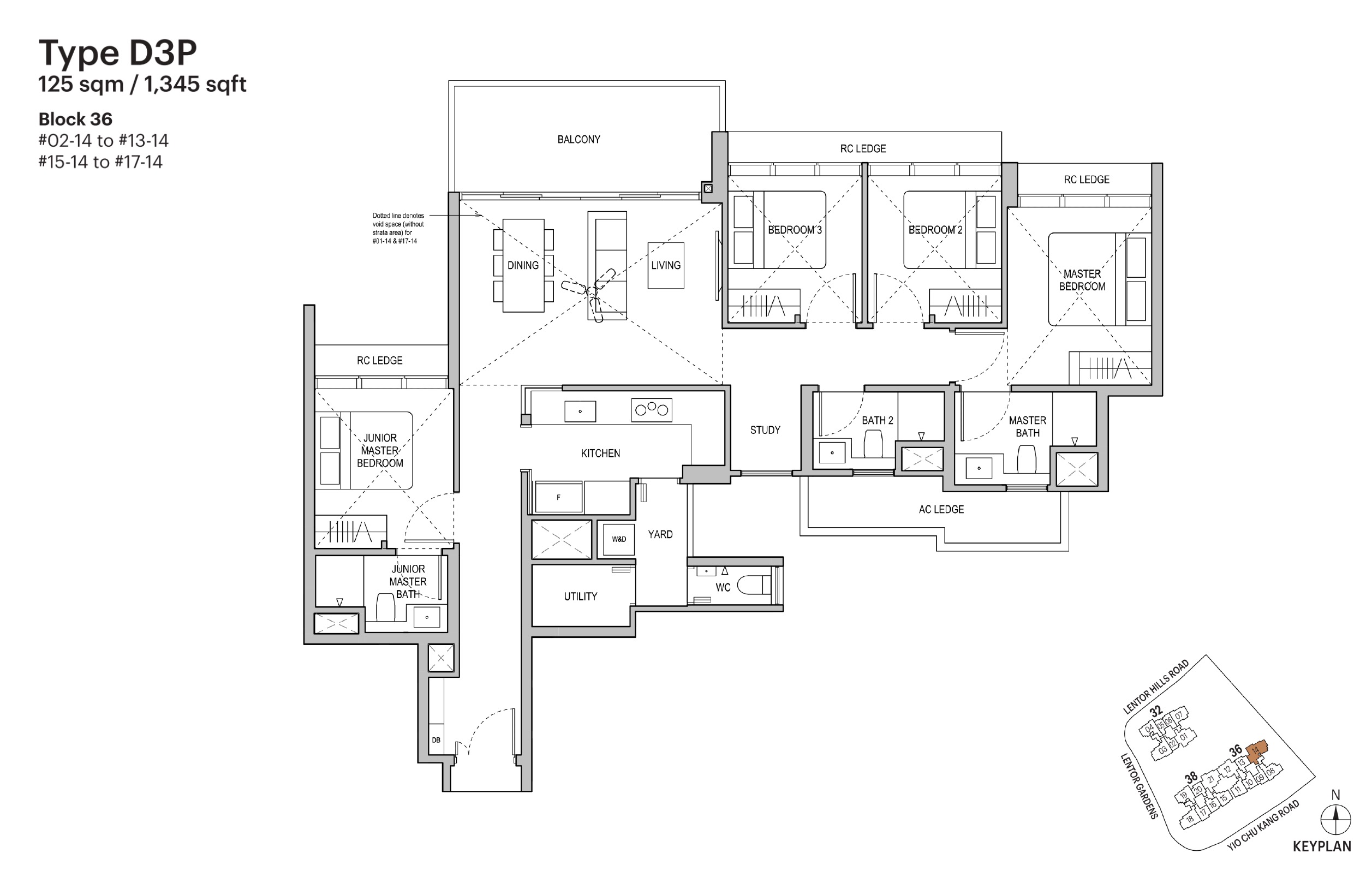 Lentoria FloorPlan- 4BR D3P