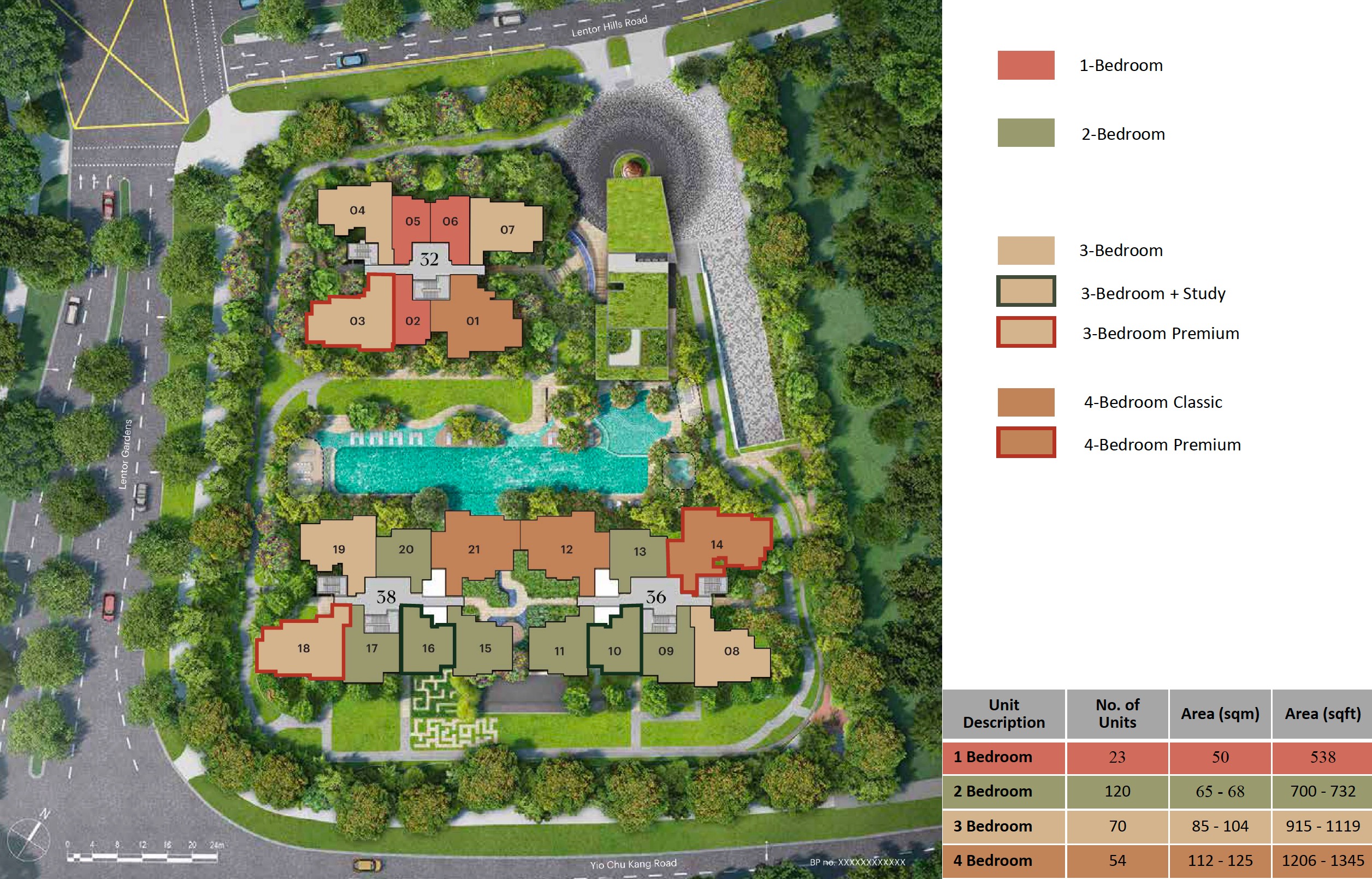 Lentoria FloorPlan- Unit Plan