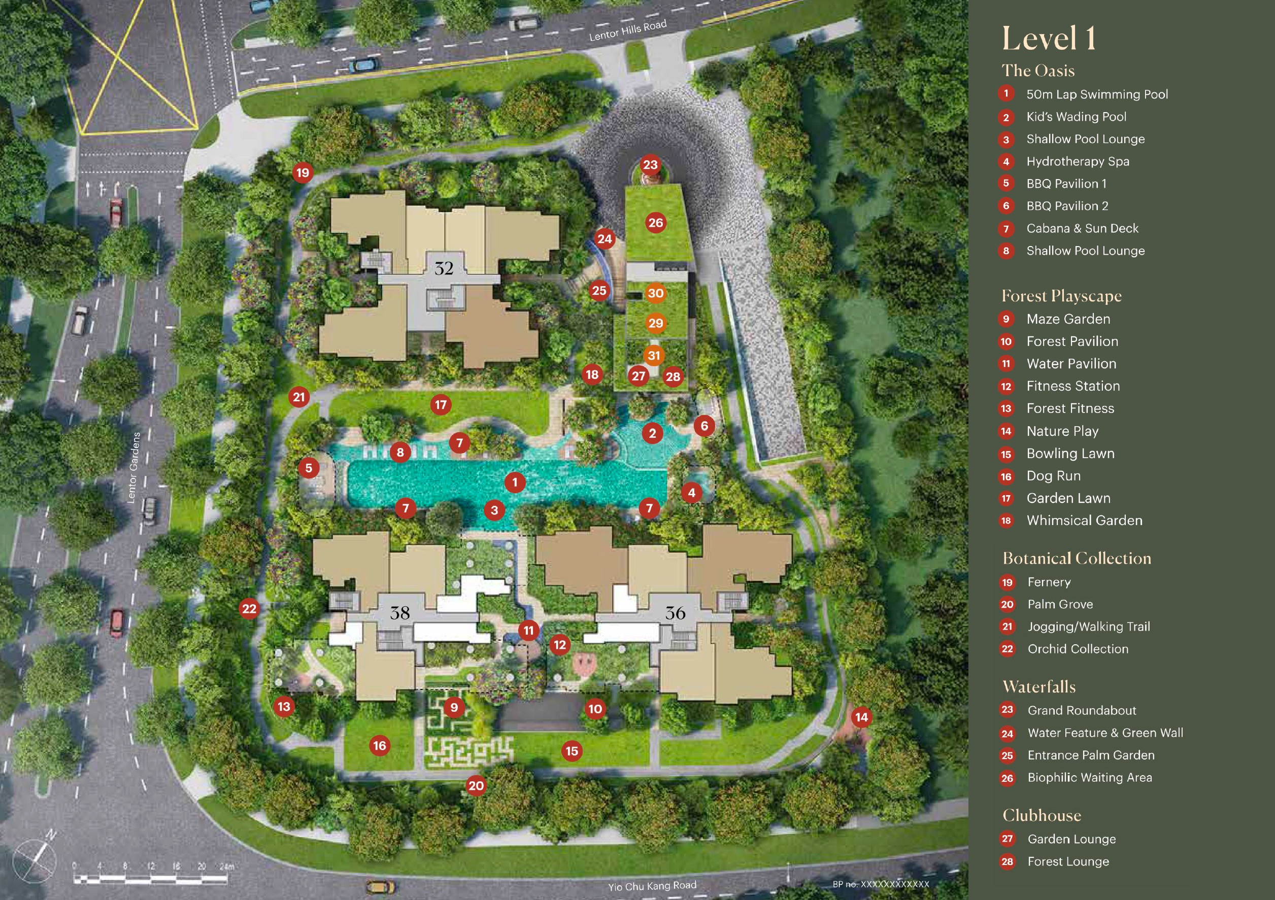 Lentoria Site Plan