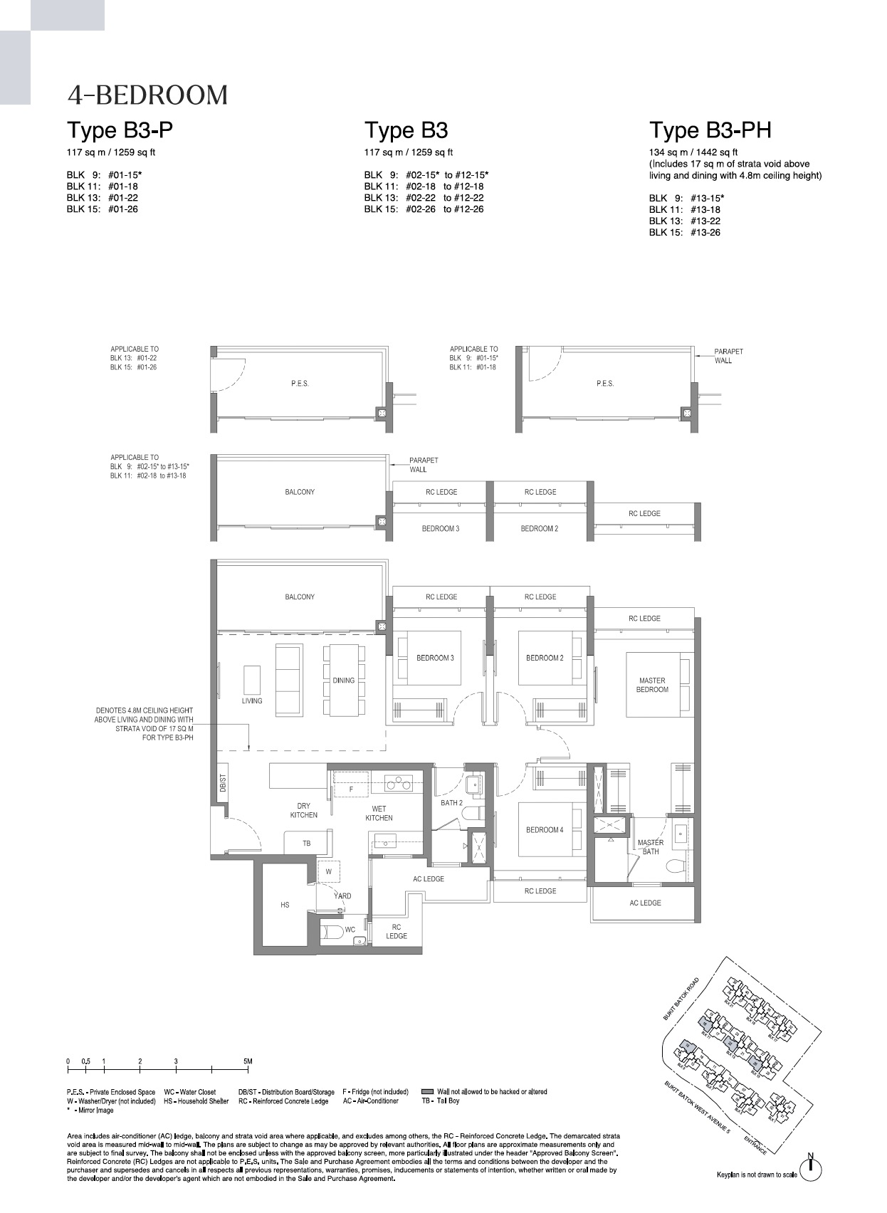 Lumina Grand Floor Plan - 4BR B3