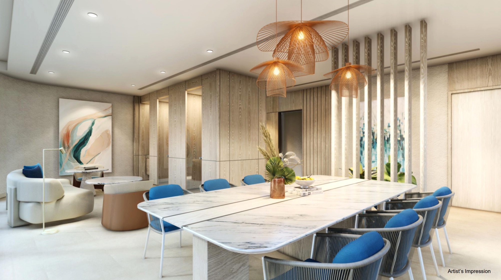 Parktown Residences Coworking Lounge