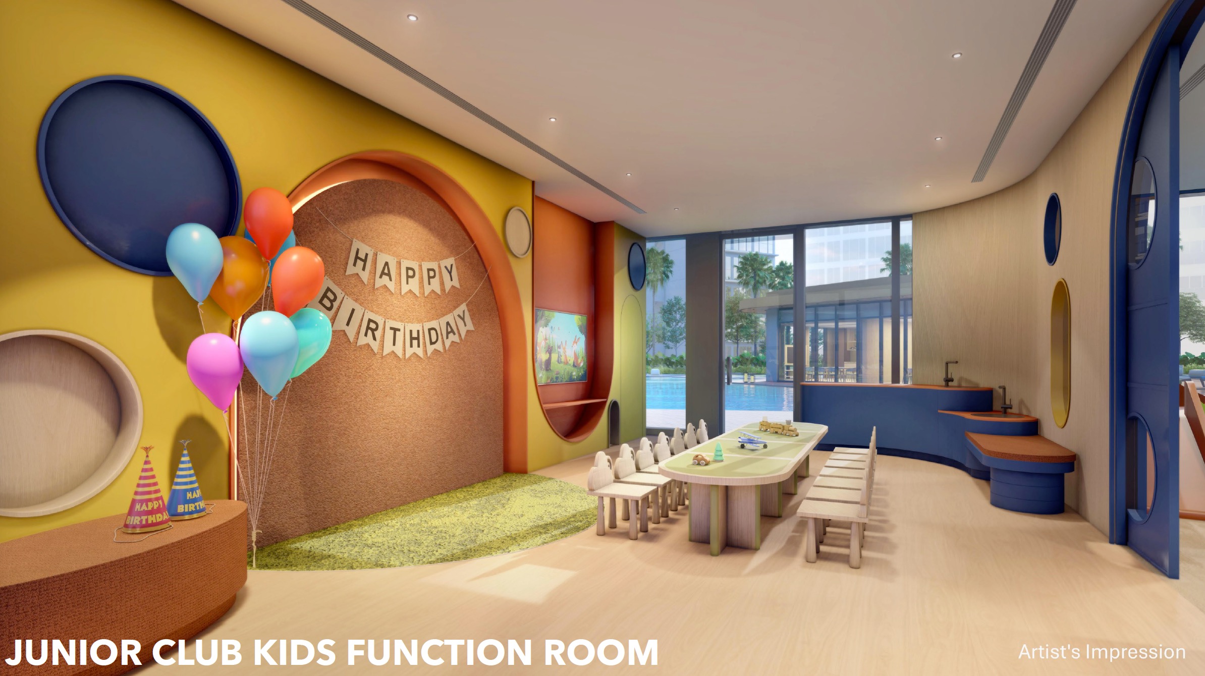 Parktown Residences Junior Club Kids Function Room