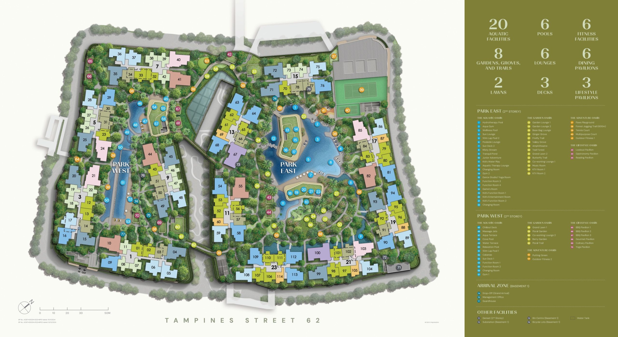 Parktown Residences Site Plan