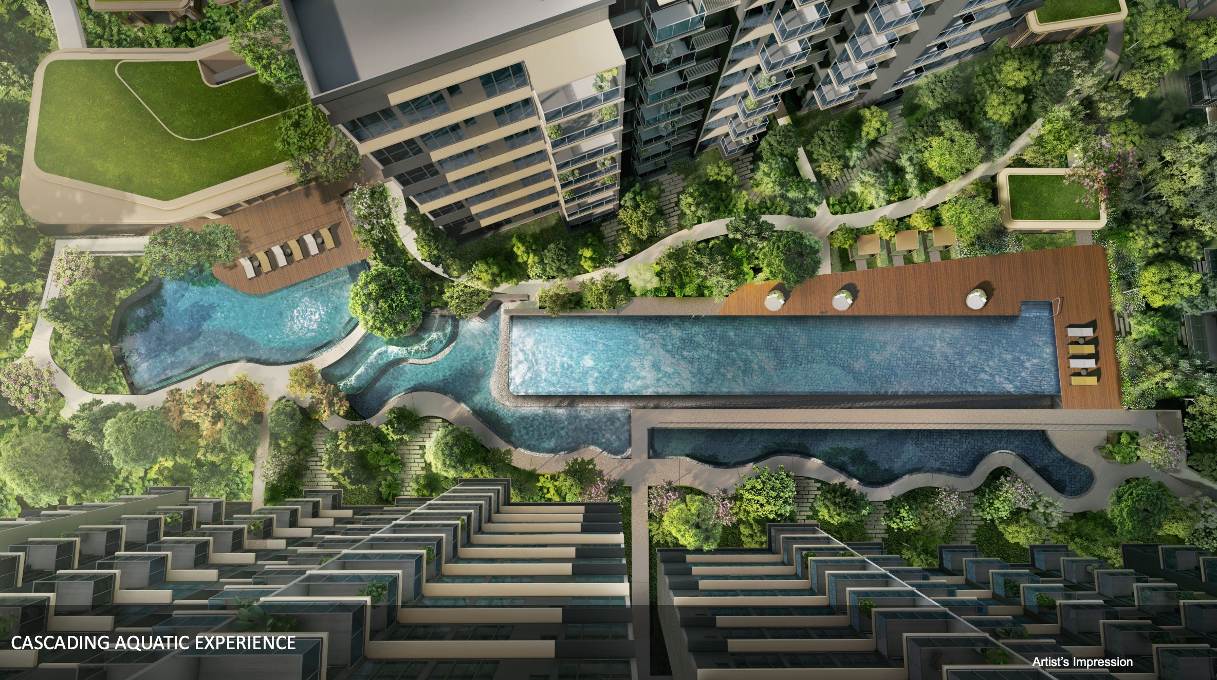 Parktown Residences Cascading Aquatic