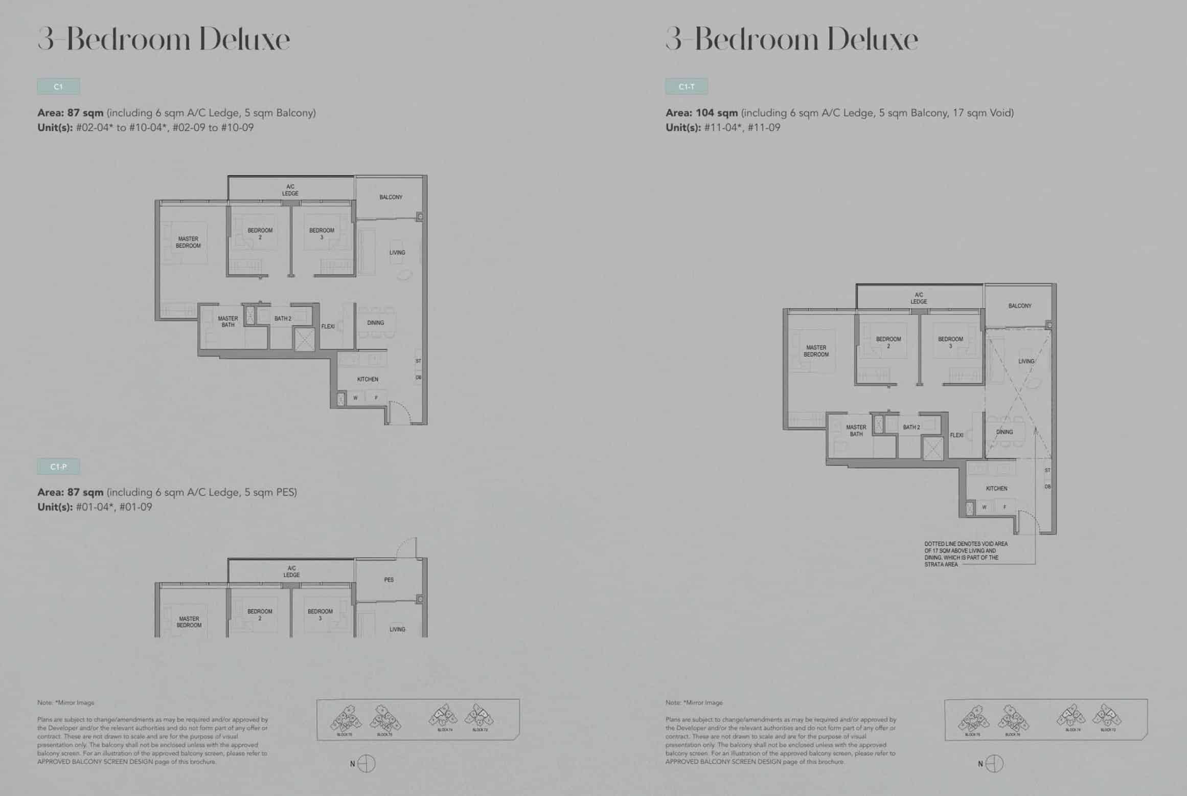 SORA jurong - 3BR Floor Plan