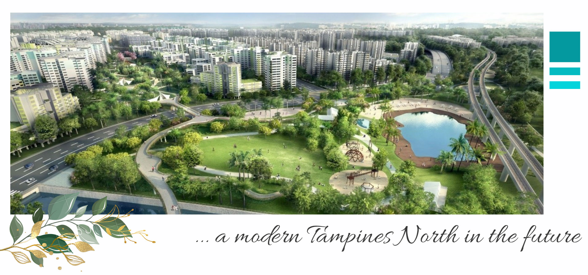 Aurelle @ Tampines North EC (Parcel B)Tampines-North-in-the-future-GPU100