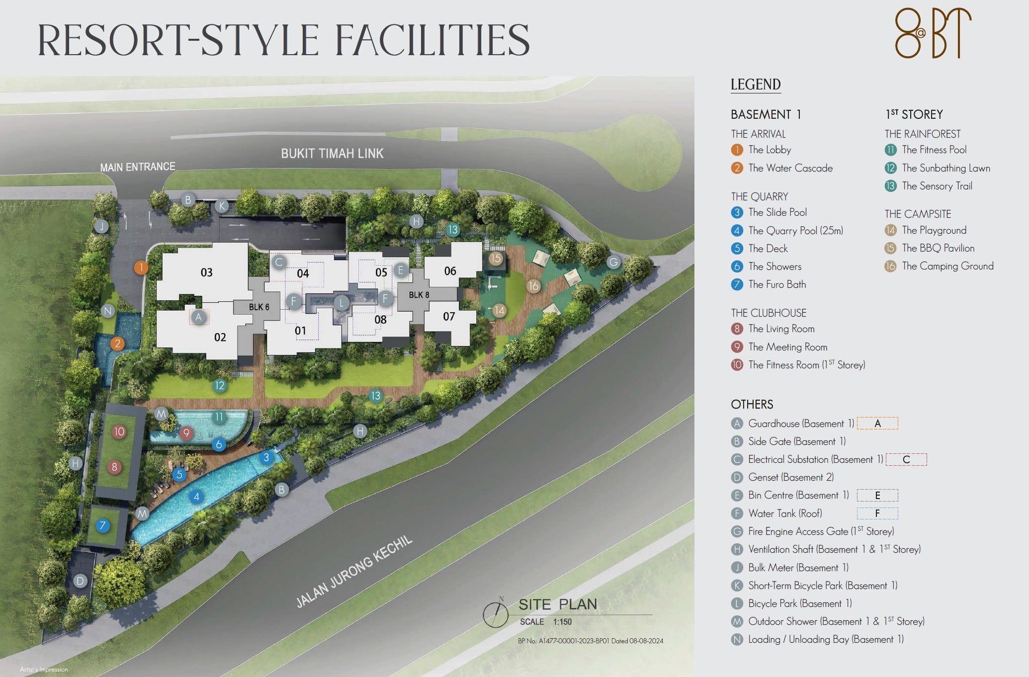 8@ST Site Plan