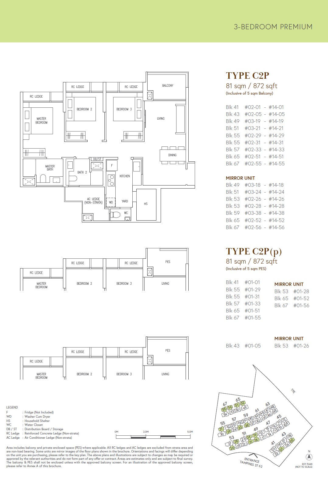 Aurelle Tampines 3BR Premium C2