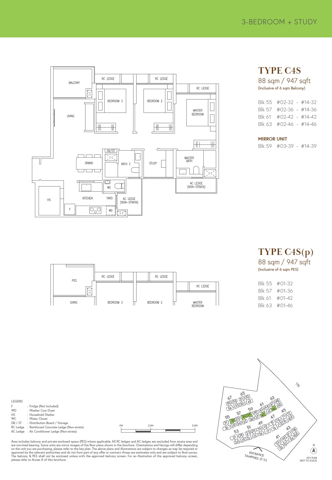 Aurelle Tampines 3BR + Study C4S