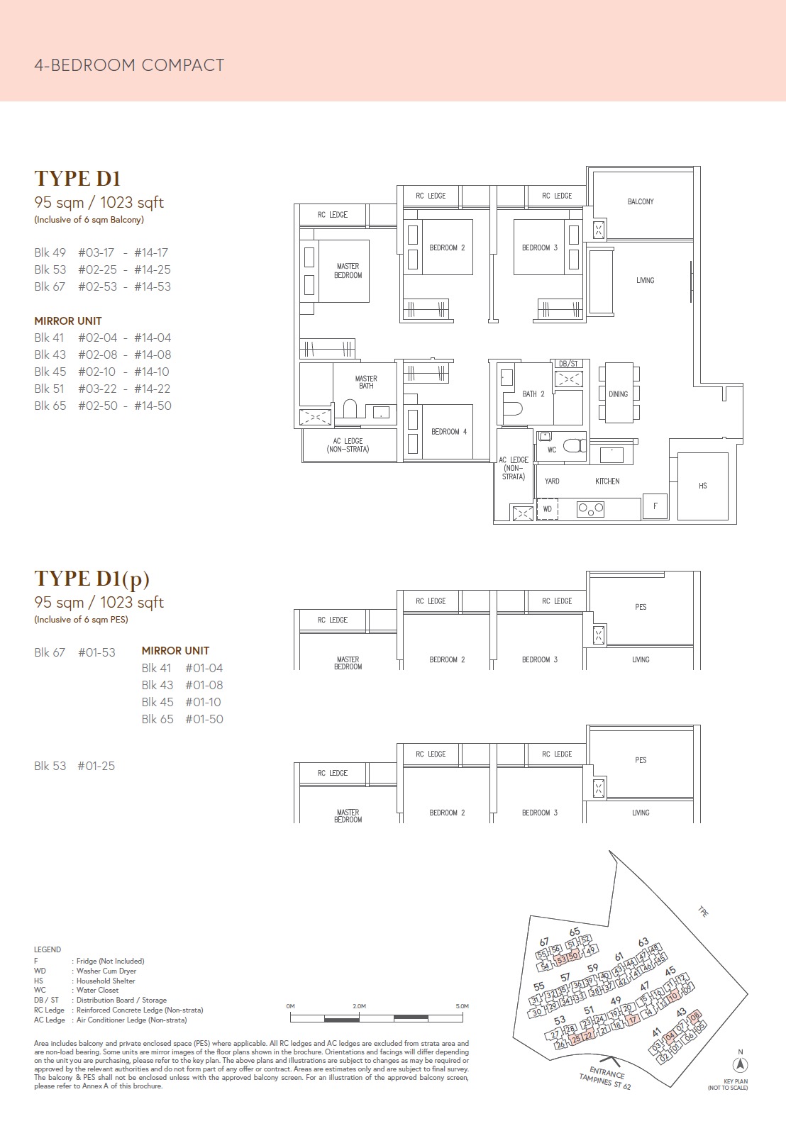 Aurelle Tampines 4BR Compact D1