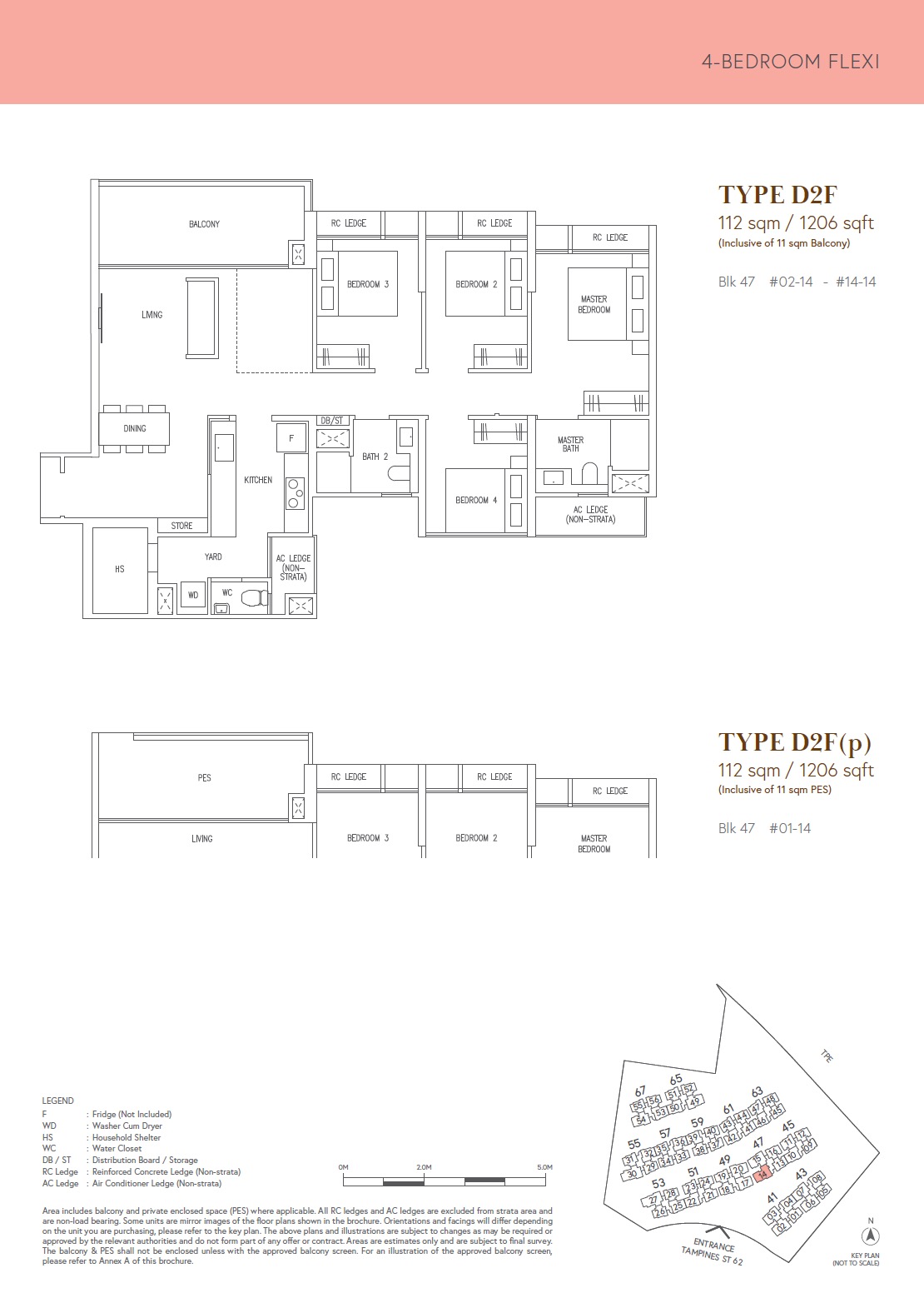 Aurelle Tampines 4BR Flexi D2F