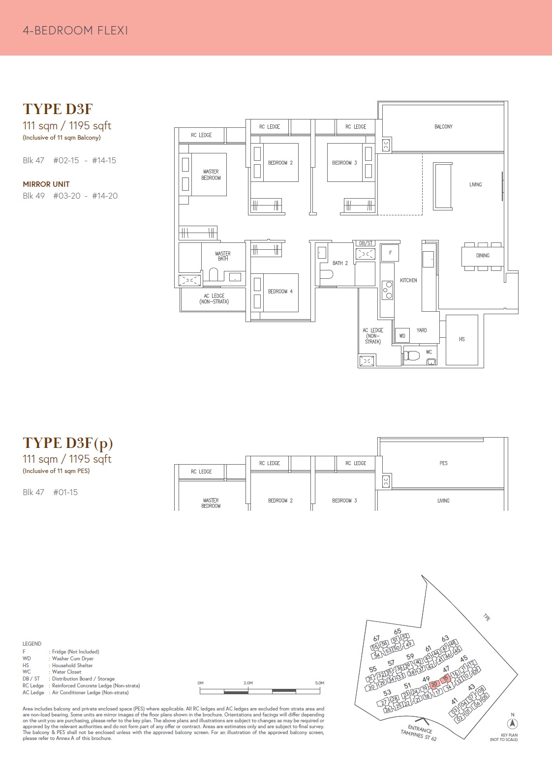 Aurelle Tampines 4BR Flexi D3F