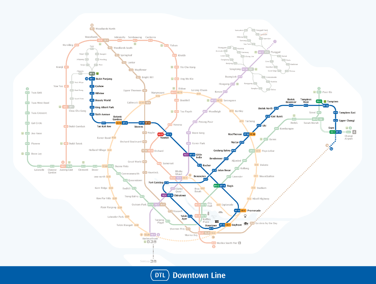 Downtown Line MRT