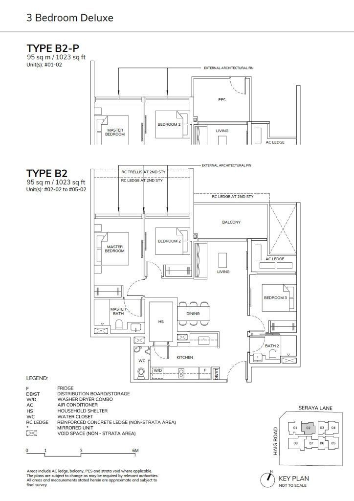 Ardor Residences - 3BR Premium B2-P Floor Plan